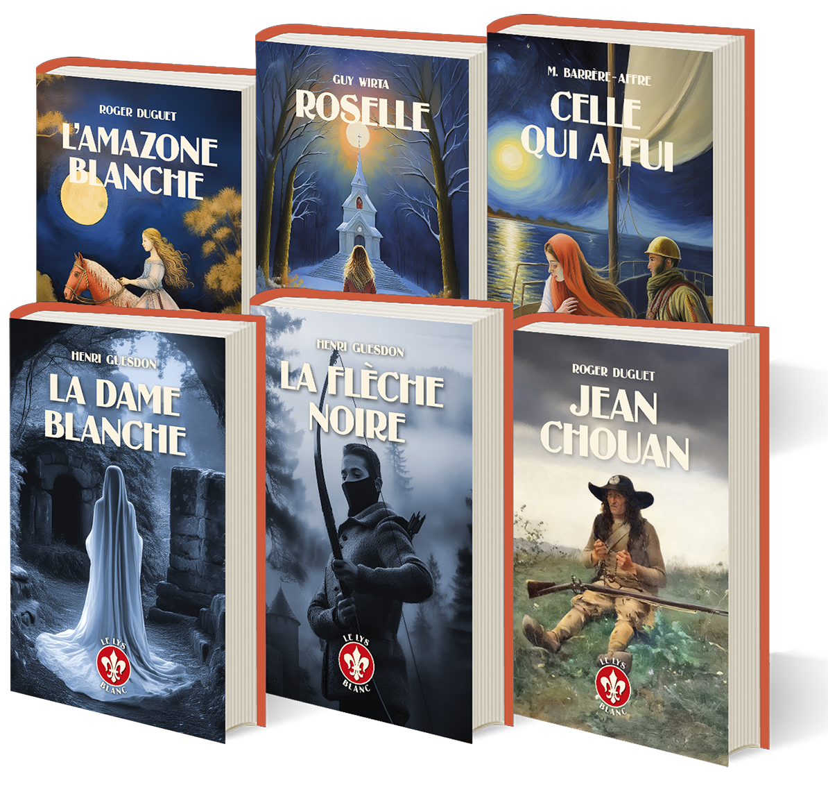 Coffret 6 grands romans d'aventures