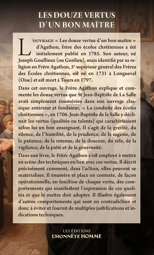 Les douze vertus d'un bon maître