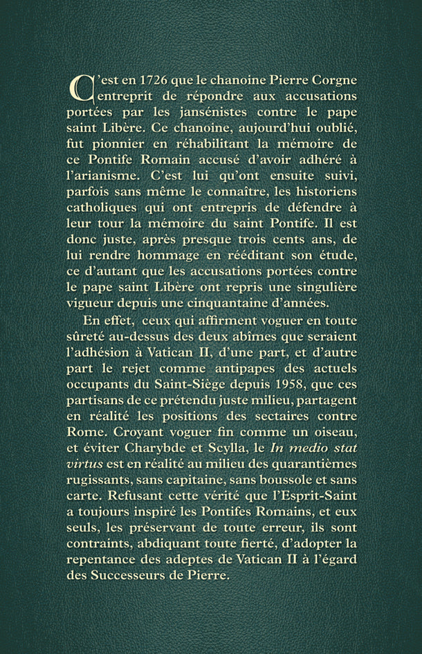 Dissertation critique et historique sur le pape Libère