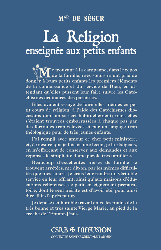 La Religion enseignée aux petits enfants