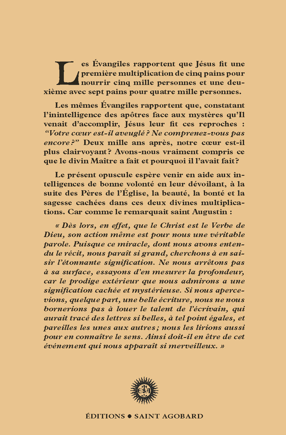 La double multiplication des pains - Plus qu'un miracle, une prophétie.