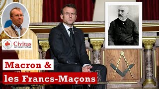 Macron chez les Francs-Maçons pour célébrer l'antichristianisme