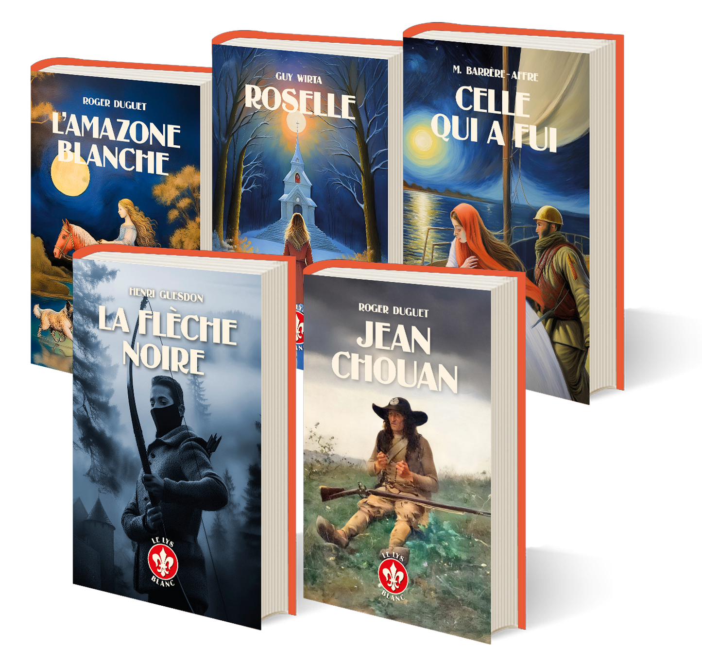 Coffret 5 grands romans d'aventures