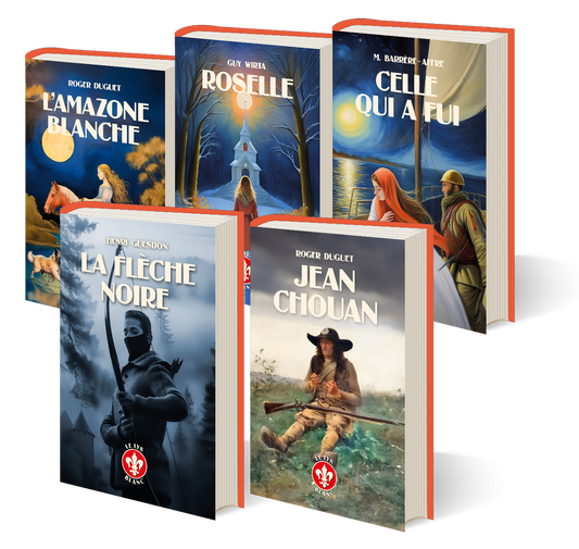 Coffret 5 grands romans d'aventures