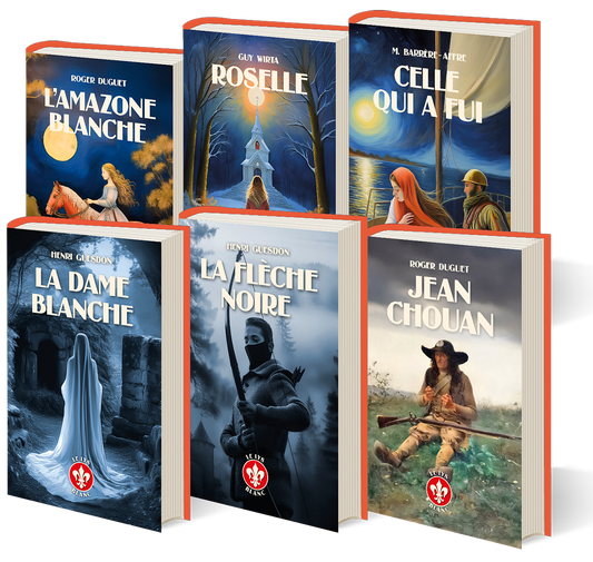 Coffret 6 grands romans d'aventures