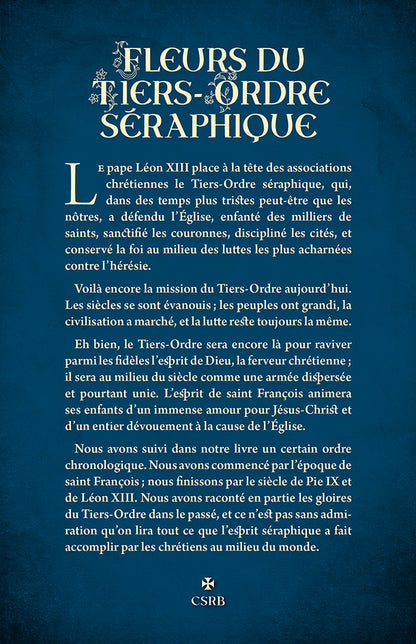 Fleurs du Tiers-Ordre Séraphique