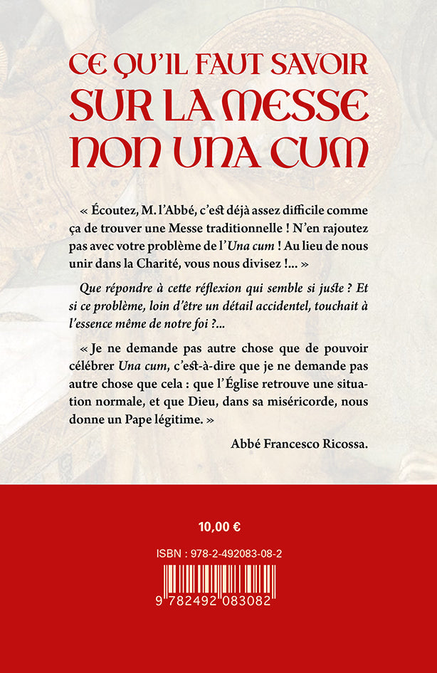 Ce qu'il faut savoir sur la Messe « NON UNA CUM »