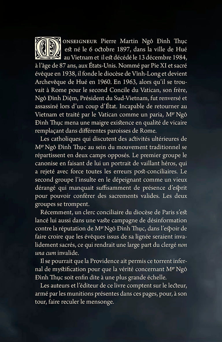 La Véritable histoire de Mgr Pierre Martin Ngô Đình Thục