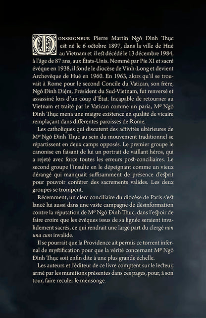 La Véritable histoire de Mgr Pierre Martin Ngô Đình Thục