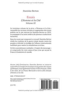 L'Homme et la Cité Volume III