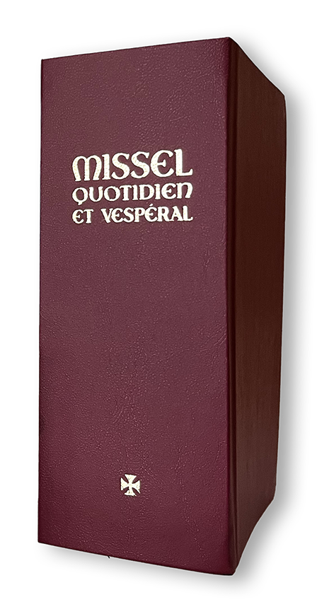 Missel Quotidien et Vespéral - Dom Gaspar Lefebvre