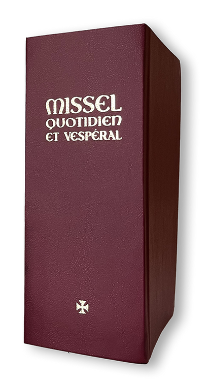 Missel Quotidien et Vespéral - Dom Gaspar Lefebvre