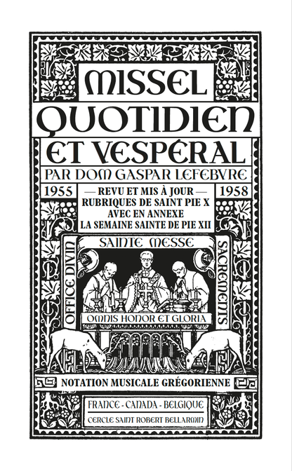 Missel Quotidien et Vespéral - Dom Gaspar Lefebvre