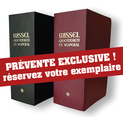 Missel Quotidien et Vespéral - Dom Gaspar Lefebvre