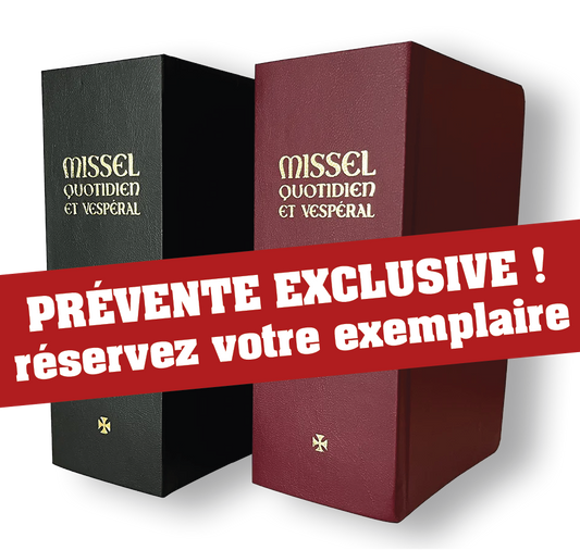 Missel Quotidien et Vespéral - Dom Gaspar Lefebvre