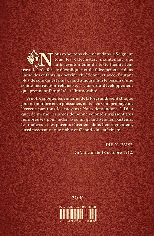 Catéchisme de la Doctrine Chrétienne