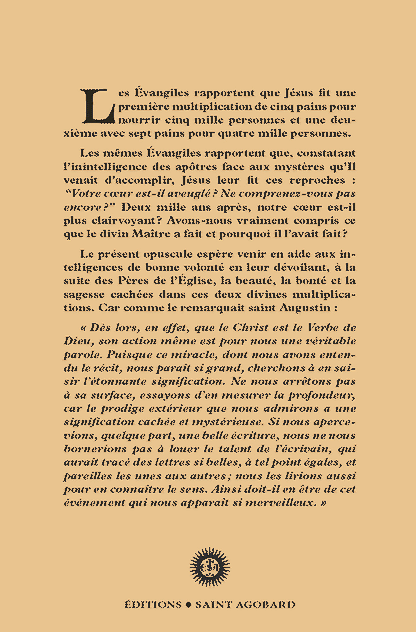La double multiplication des pains - Plus qu'un miracle, une prophétie.