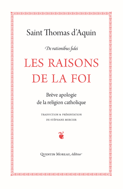 Les raisons de la foi